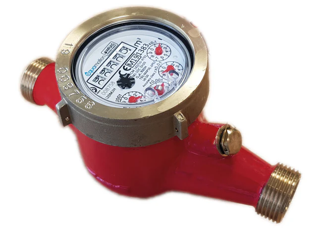 Aquamotion S20MJH PULSED 20mm WRAS Hot Water Meter K=10